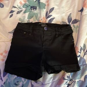 women jean shorts